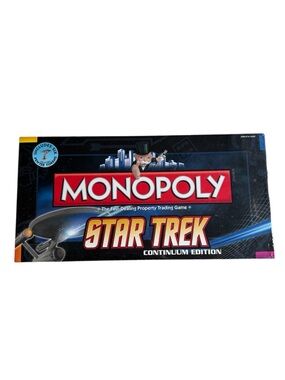 Star Trek 2009 Continuum Edition Monopoly Board Game